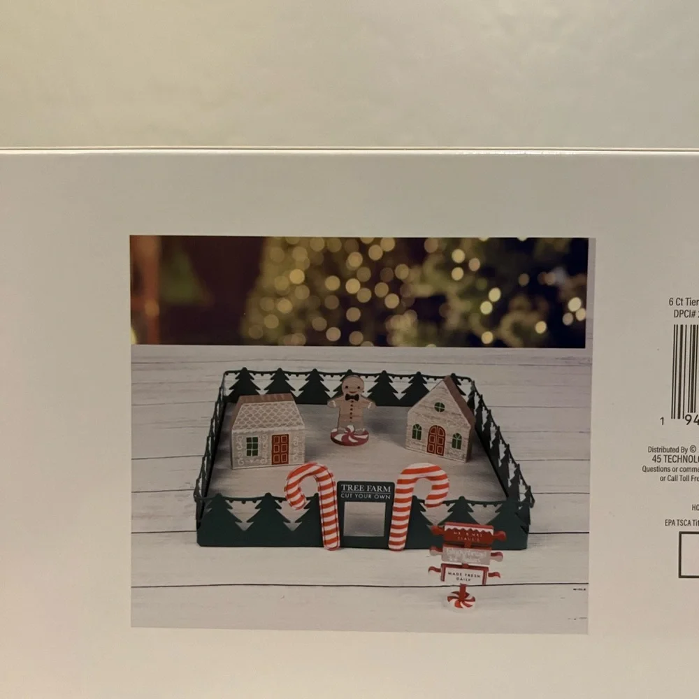 Target Bullseyes Playground Gingerbread Candycane Wood Prop Set